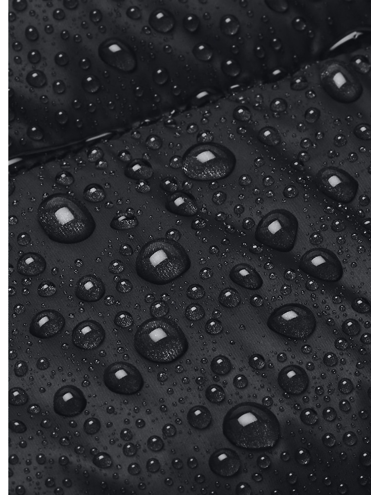 Under Armour Black/White Legend Down Hooded Jacket - Image 7 of 7