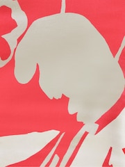 Live Unlimited Red Curve Abstract Print Sleeveless Maxi Dress - Image 8 of 9