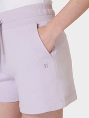 Sweaty Betty Muted Lavender Revive High Waist Shorts - Image 8 of 8