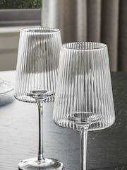 Set of 4 Hollis Angular Wine Glasses - Slika 3 iz 4