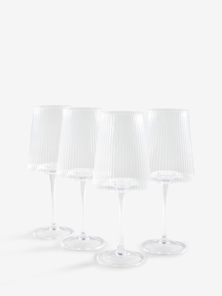 Set of 4 Hollis Angular Wine Glasses - Slika 4 iz 4