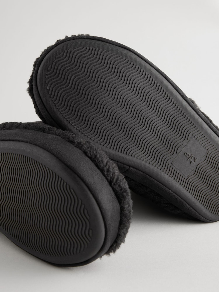 Black Boot Slippers - Image 5 of 5