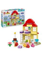 LEGO DUPLO Peppa Pig Birthday House Playset - Image 1 of 7