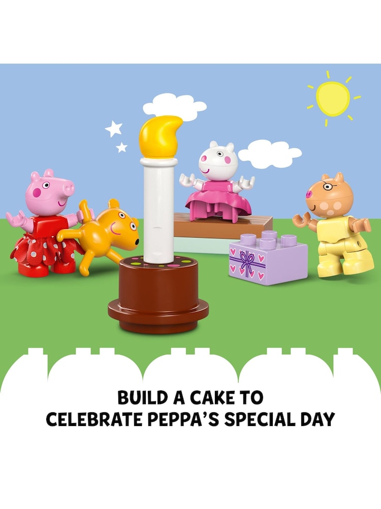 Buy LEGO DUPLO Peppa Pig Birthday House Playset from Next Malta