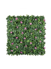 Premier Decorations Ltd Green/Pink Green 100x100cm Azalea Garden Living Wall - Image 2 of 3