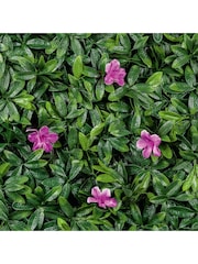 Premier Decorations Ltd Green/Pink Green 100x100cm Azalea Garden Living Wall - Image 3 of 3