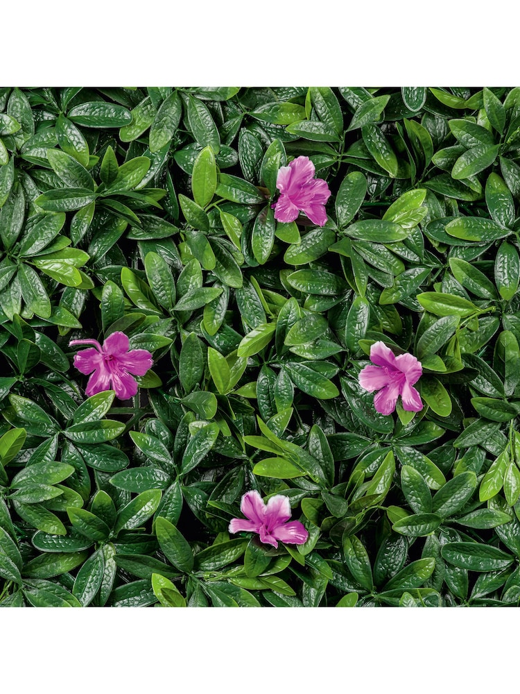 Premier Decorations Ltd Green/Pink Green 100x100cm Azalea Garden Living Wall - Image 3 of 3