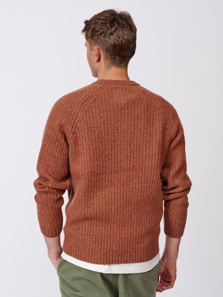 Aubin Tay Fisherman Wool Jumper - Image 2 of 9 Aubin Tay Fisherman Wool Jumper - Image 2 of 9