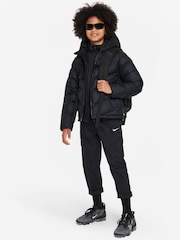 Nike Black Synthetic Fill Hooded Jacket - Image 6 of 6