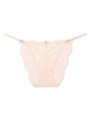 Victoria's Secret Purest Pink Bikini Lace Knickers - Image 3 of 3
