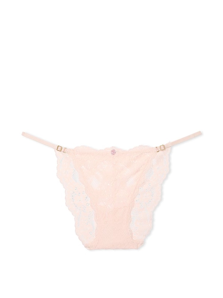 Victoria's Secret Purest Pink Bikini Lace Knickers - Image 3 of 3 Victoria's Secret Purest Pink Bikini Lace Knickers - Image 3 of 3