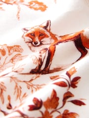 Ecru Fox Flannel Button Through Pyjamas - Image 10 of 10
