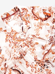 Ecru Fox Flannel Button Through Pyjamas - Image 9 of 10
