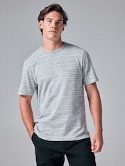 Grey Marl Textured T-Shirt - Image 3 of 7