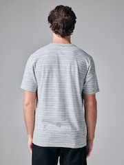 Grey Marl Textured T-Shirt - Image 4 of 7