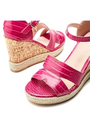 Moda In Pelle Rikolia Wedge Sandals - Image 4 of 4