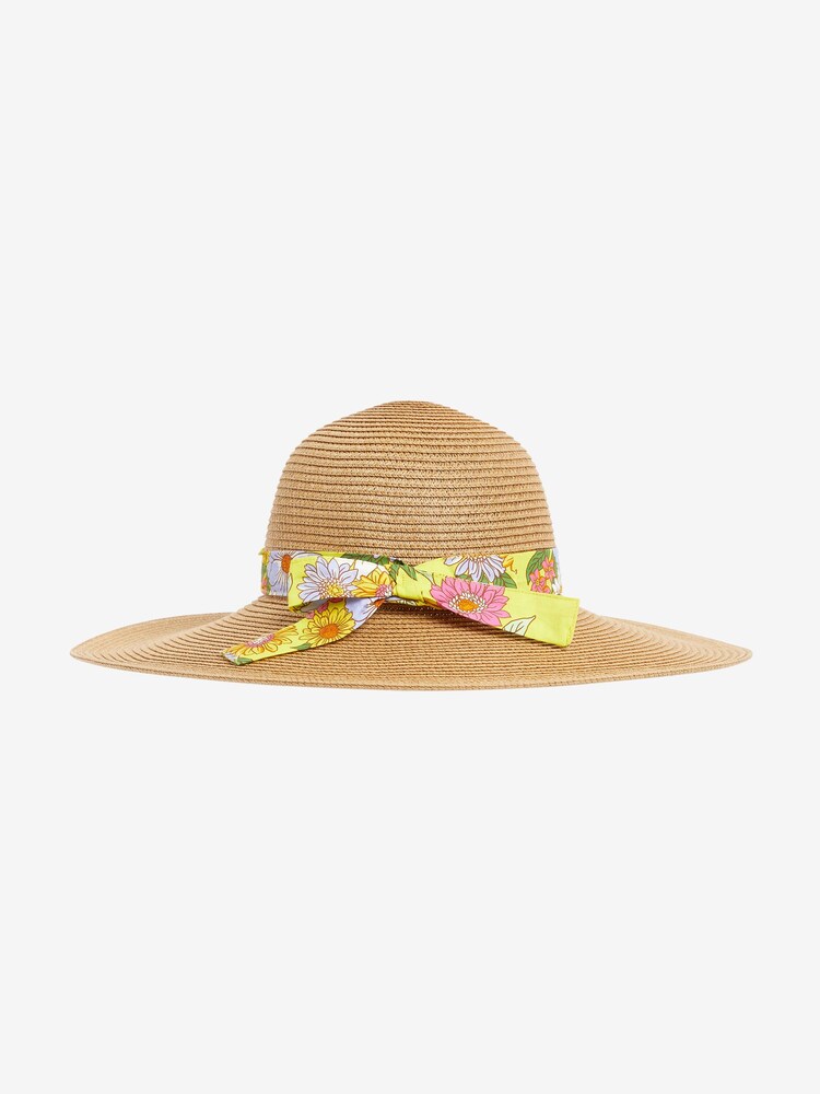 Chapeau Nicole Miller Straw Sun Natural - Image 1 de 7