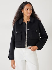 Hush Black Taylah Wool Jacket - Image 1 of 5