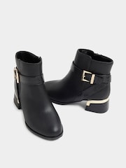 River Island Black Girls Heeled Boots - Image 4 of 5