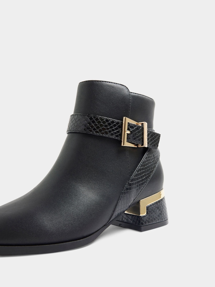 River Island Black Girls Heeled Boots - Image 5 of 5