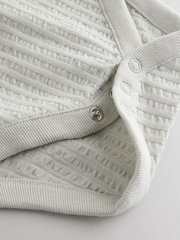 Szürke/Krémszínű - Baby Long Sleeve Bodysuits 3 Pack (0mths-2yrs) - 13/ 12 kép