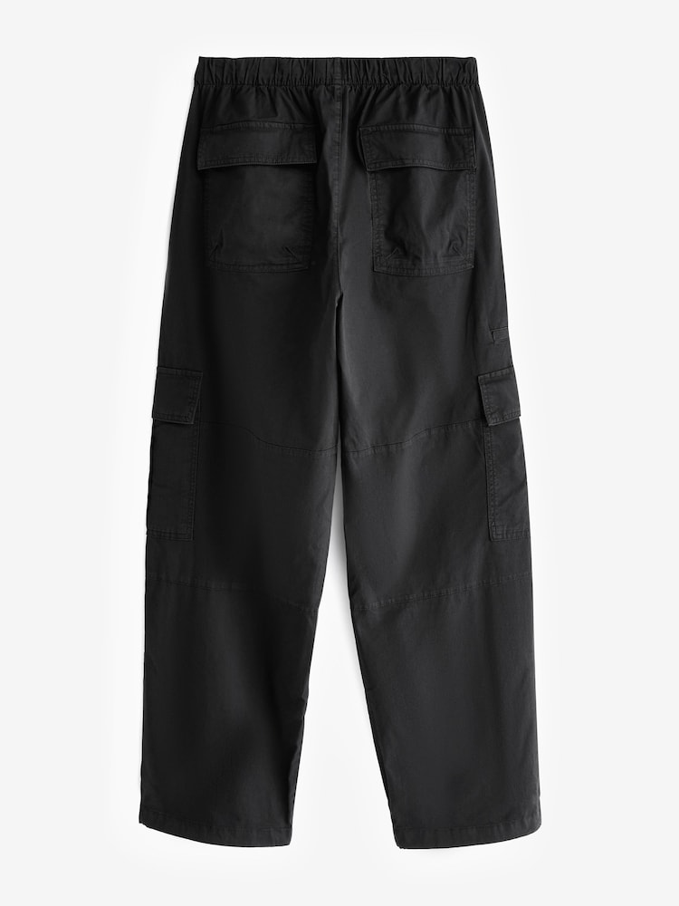 Gap Black Cargo Easy Trousers - Image 6 of 6