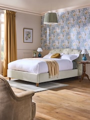 Laura Ashley Baron Chenille Oyster Braybrooke Ottoman Bed - Image 1 of 6