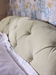Laura Ashley Baron Chenille Oyster Braybrooke Ottoman Bed - Image 4 of 6
