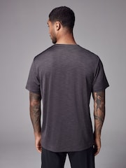 Gris de charbon de bois - Active Gym Training T-Shirt - Image 4 de 9
