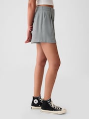Gap Grey 365 High Waisted Shorts - Image 3 of 5