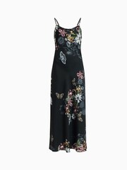 AllSaints Black Bryony Sanibel Dress - Image 5 of 5