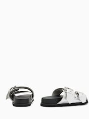 AllSaints Silver Sian Sandals - Image 4 of 6
