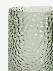 Green Textured Glass Large Vase - Image 4 of 4