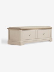 Natural Hampton Ottoman Storage Trunk - Image 4 of 6