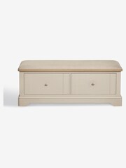 Natural Hampton Ottoman Storage Trunk - Image 6 of 6