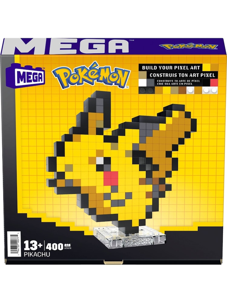 Pokemon Pikachu Pixel Art - Image 1 of 3