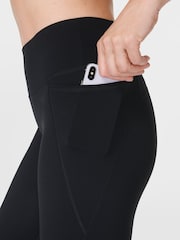 Sweaty Betty Black 7/8 Length Power Workout Leggings - Image 10 of 12