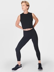 Sweaty Betty Black 7/8 Length Power Workout Leggings - Image 4 of 12