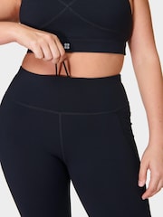 Sweaty Betty Black 7/8 Length Power Workout Leggings - Image 7 of 12