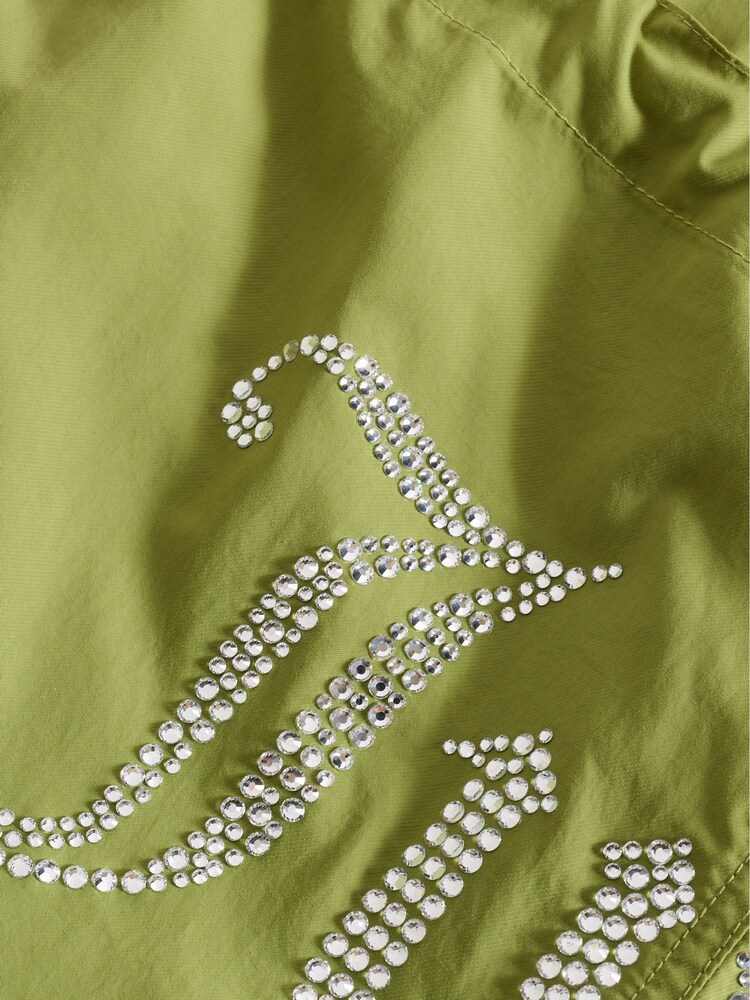 Juicy Couture Green Ayla Parachute Joggers - Image 8 of 8