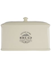 Maison by Premier Cream Vintage Home Bread Crock - Image 1 of 6