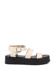 Jones Bootmaker Hailey Leather Platform Black Sandals - Image 2 of 6