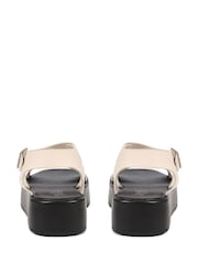 Jones Bootmaker Hailey Leather Platform Black Sandals - Image 4 of 6