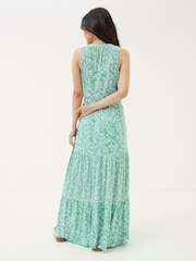 FatFace Maya Blue Paisley Jersey Maxi Dress - Image 4 of 7