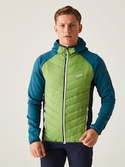 Regatta Blue Green Andreson VIII Hybrid Jacket - Image 1 of 9