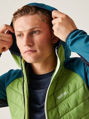 Regatta Blue Green Andreson VIII Hybrid Jacket - Image 5 of 9