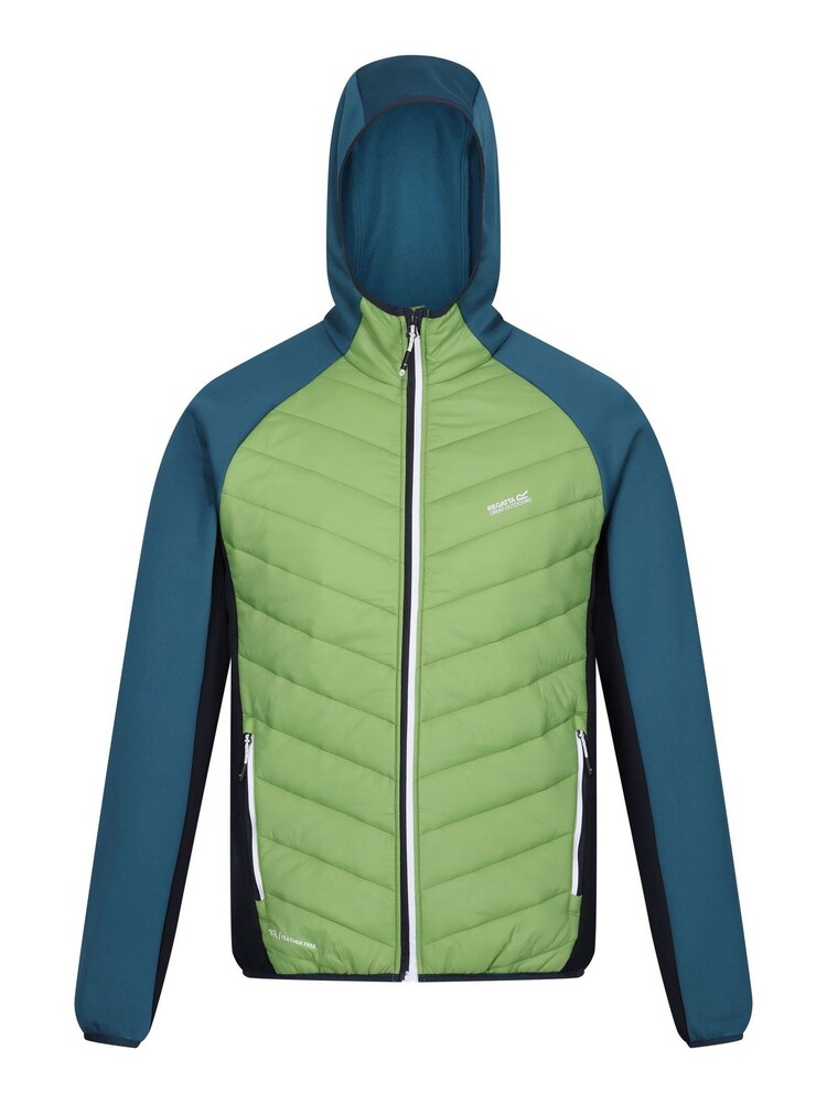 Regatta Blue Green Andreson VIII Hybrid Jacket - Image 7 of 9
