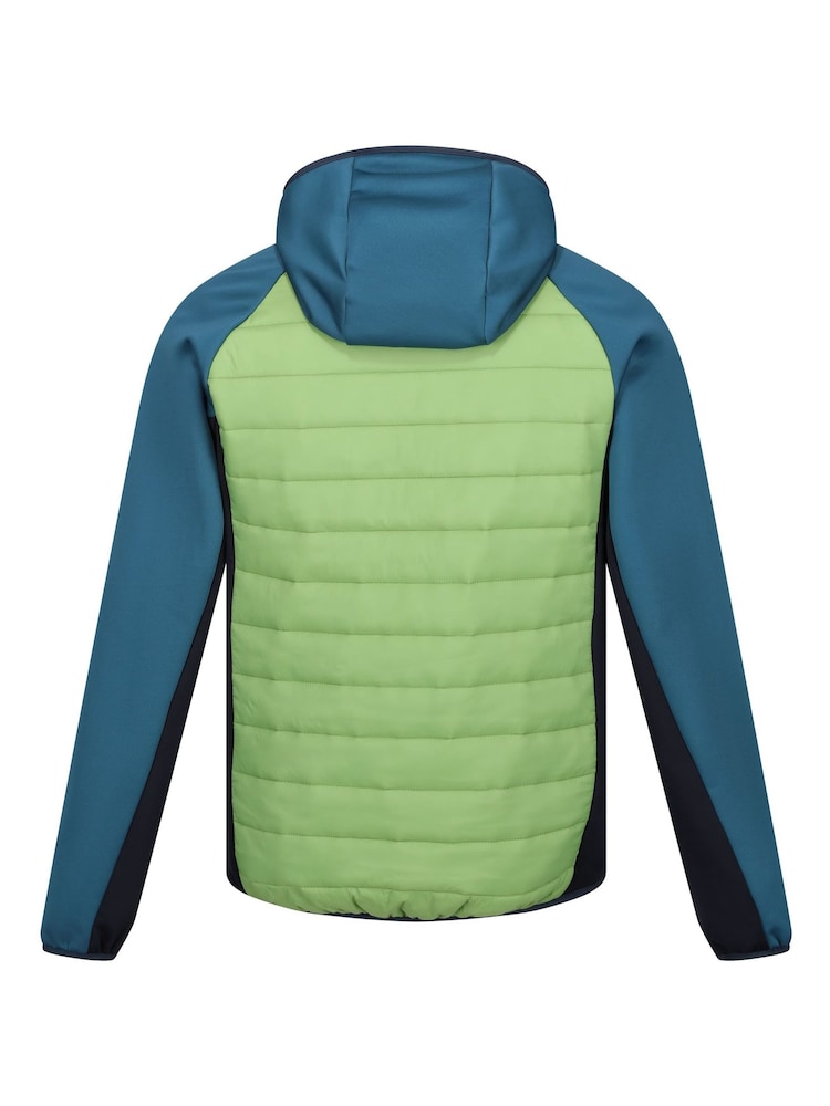 Regatta Blue Green Andreson VIII Hybrid Jacket - Image 8 of 9