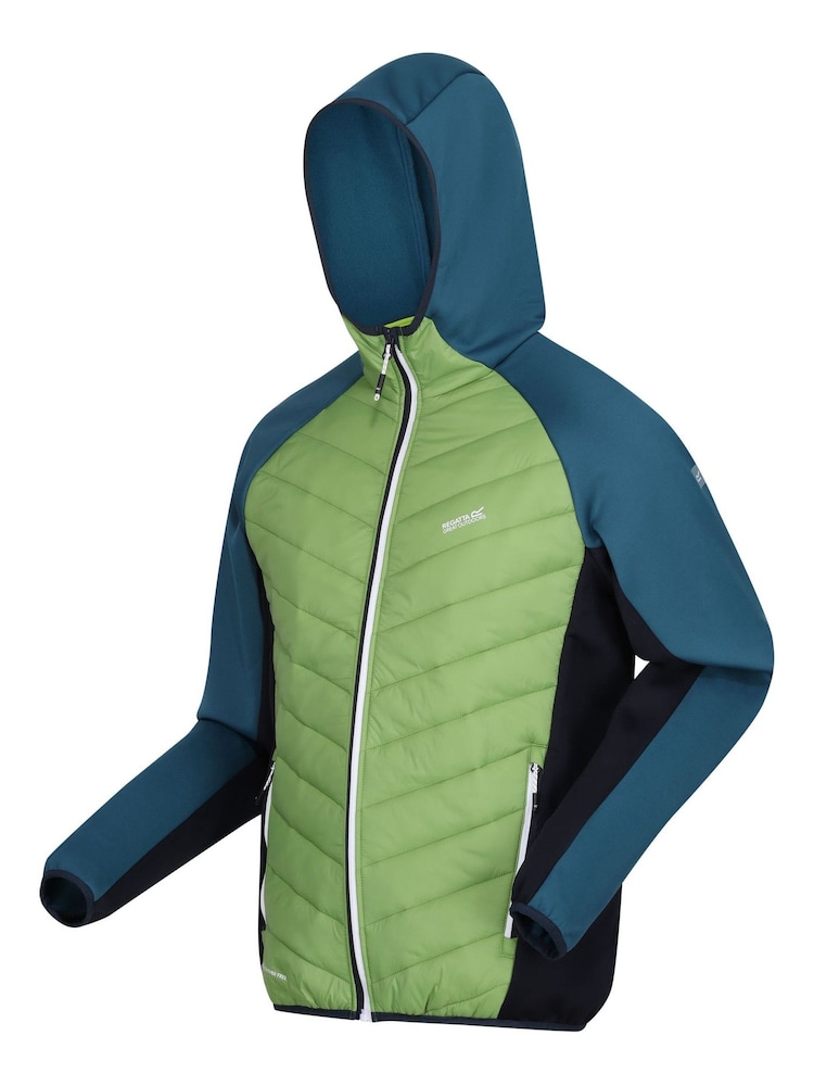 Regatta Blue Green Andreson VIII Hybrid Jacket - Image 9 of 9