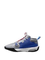 Nike Grey/Blue Junior Air Zoom Cross-Over 2 Trainers - Image 2 of 4